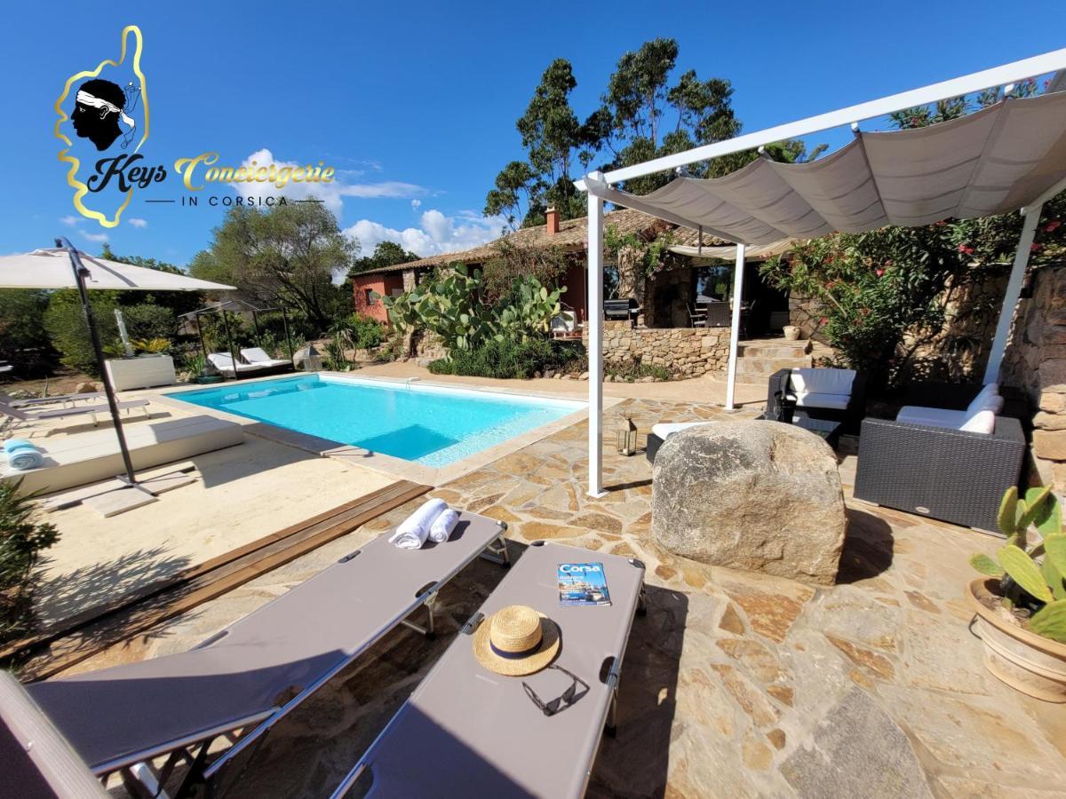 Casa Salya 8 Pers Piscine Privee Chauffee San Cipriano Villa Lecci Exterior photo